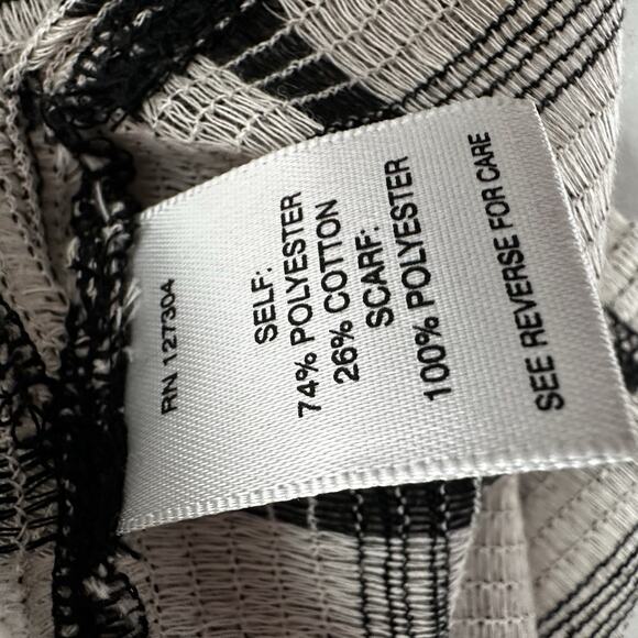 John Mark Shirt Top Womens Small Beige Boxy Knit Minimalist Casual Flowy - Picture 11 of 13